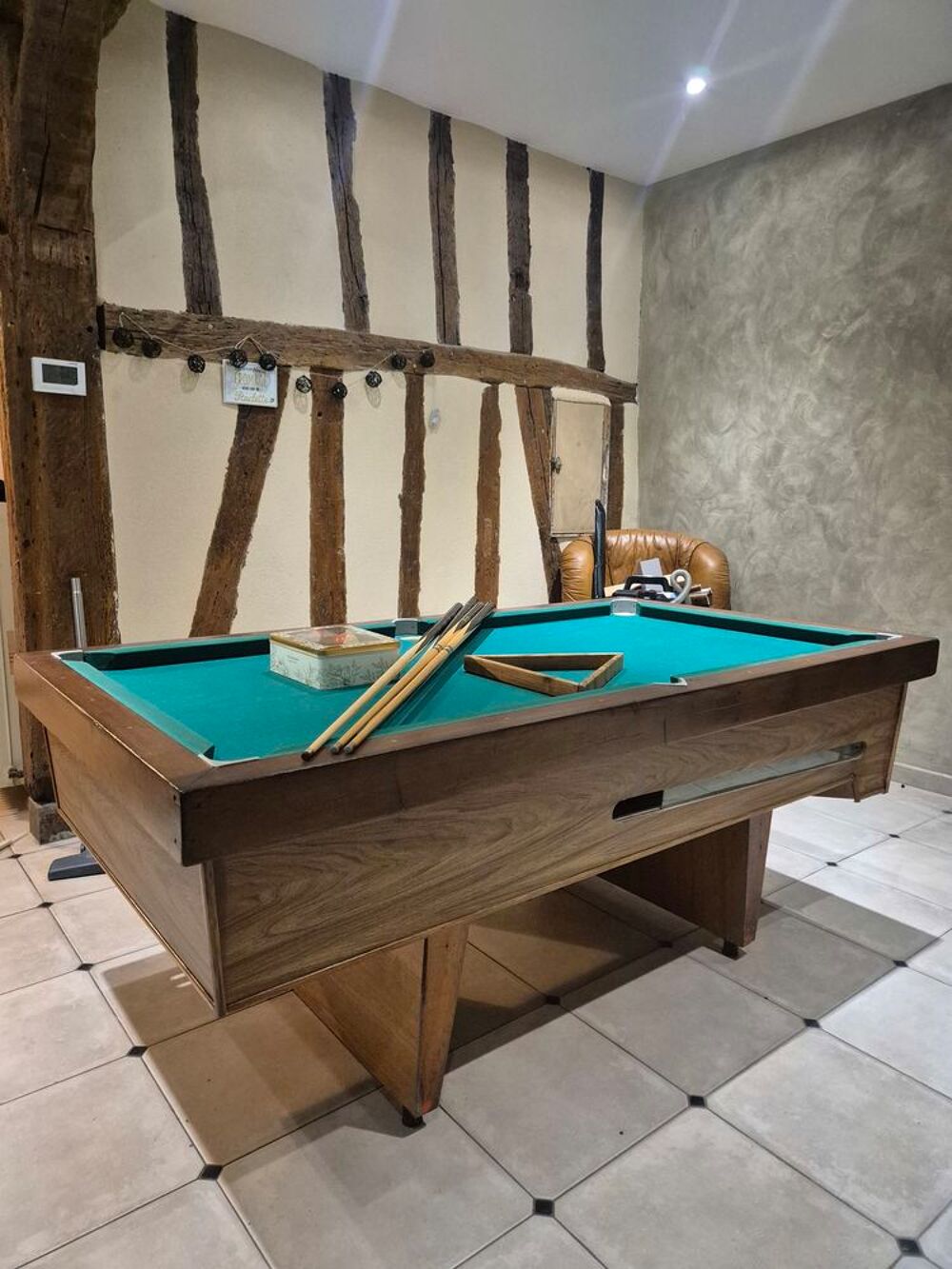 Billard plateau ardoise Jeux / jouets