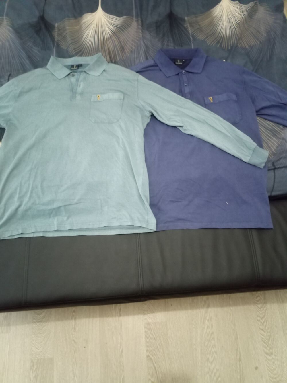Polos homme manches longues Vêtements