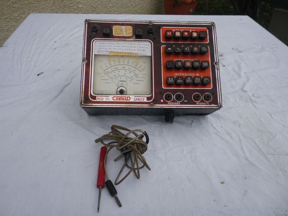 Contr&ocirc;leur CENTRAD mod&egrave;le 311 Bricolage
