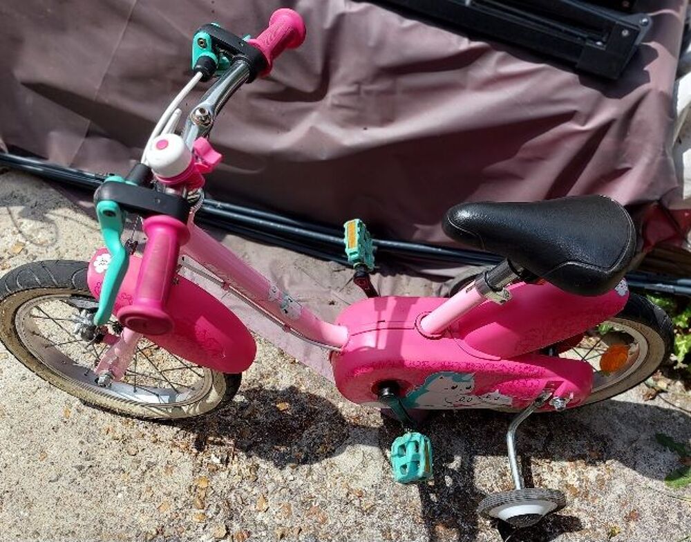 Velo fille 14 pouces Jeux / jouets