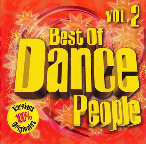 CD  Best Of Dance People Vol.2 Versions 100% Originales ESSO 8 Antony (92)