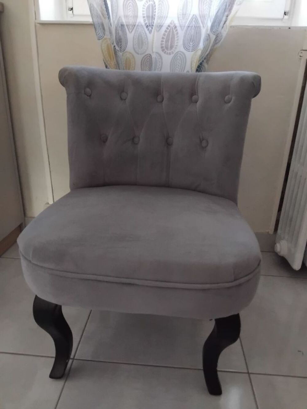 FAUTEUIL CRAPAUD GRIS Meubles
