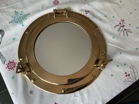 Miroir hublot de bateau en laiton 80 Saint-Froult (17)