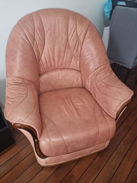 Canap + 2 fauteuils en cuir  150 Chaponost (69)