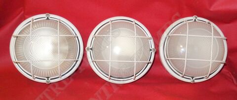 BOLUCE 0901 ANCIENS GLOBES APPLIQUE DEMI-LUNE BLANC #3 120 Sergines (89)