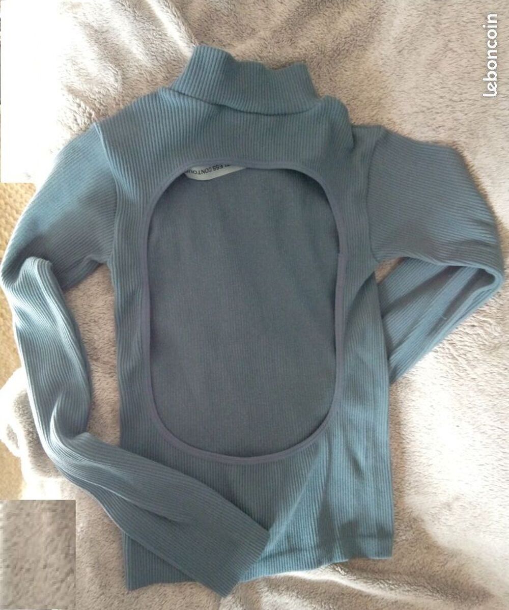 top haut Zara dos nu - taille XS - S Vêtements