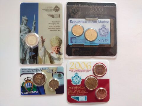 4 KITS DE PIECES DE SAINT MARIN 50 Dolus-d'Ol�ron (17)