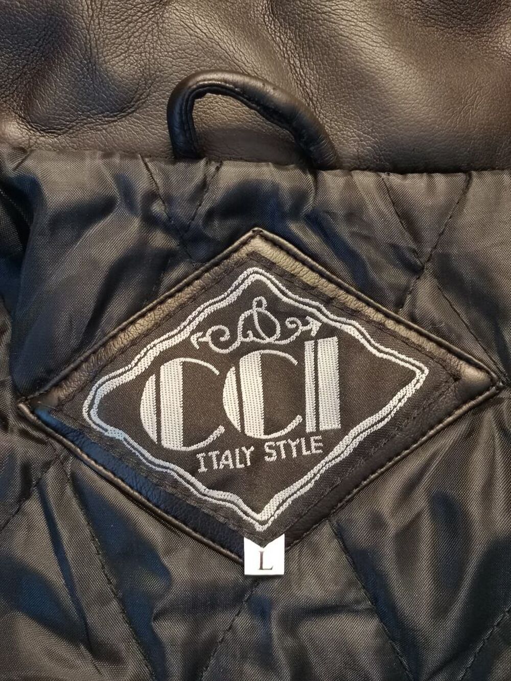 Veste noire femme similicuir taille 40 Vêtements