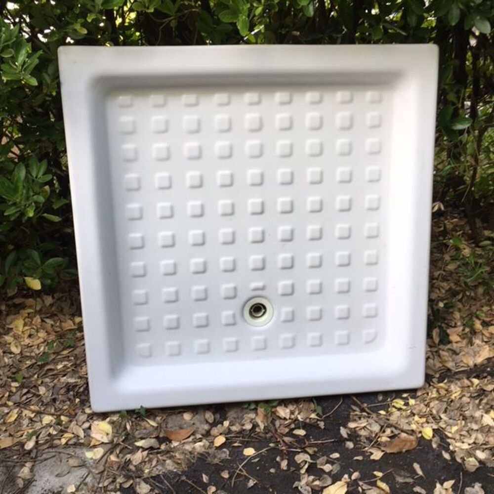 2 RECEVEURS de douche en GR&Egrave;S &eacute;maill&eacute; Bricolage
