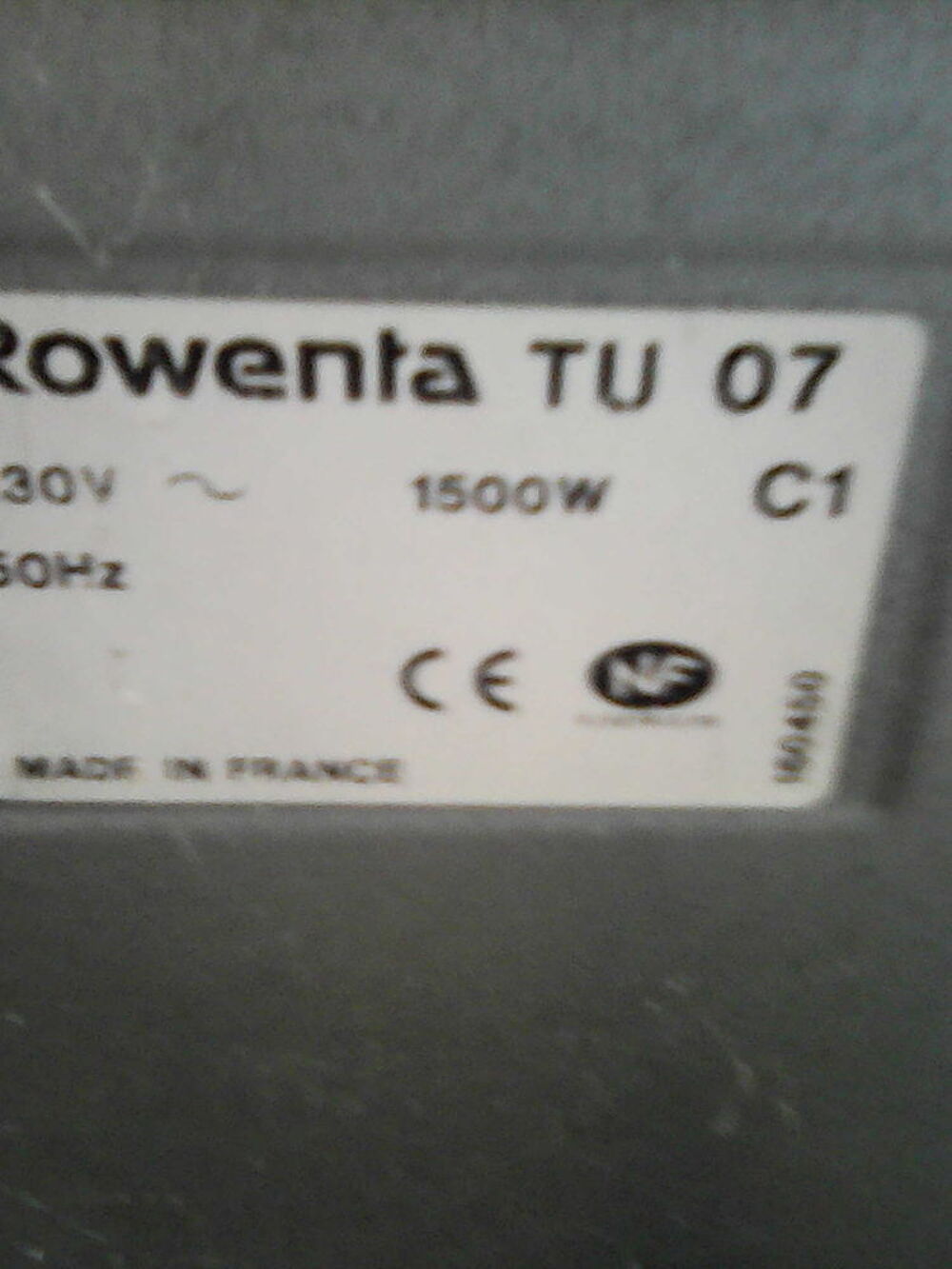 mini four a poser rowenta Electroménager