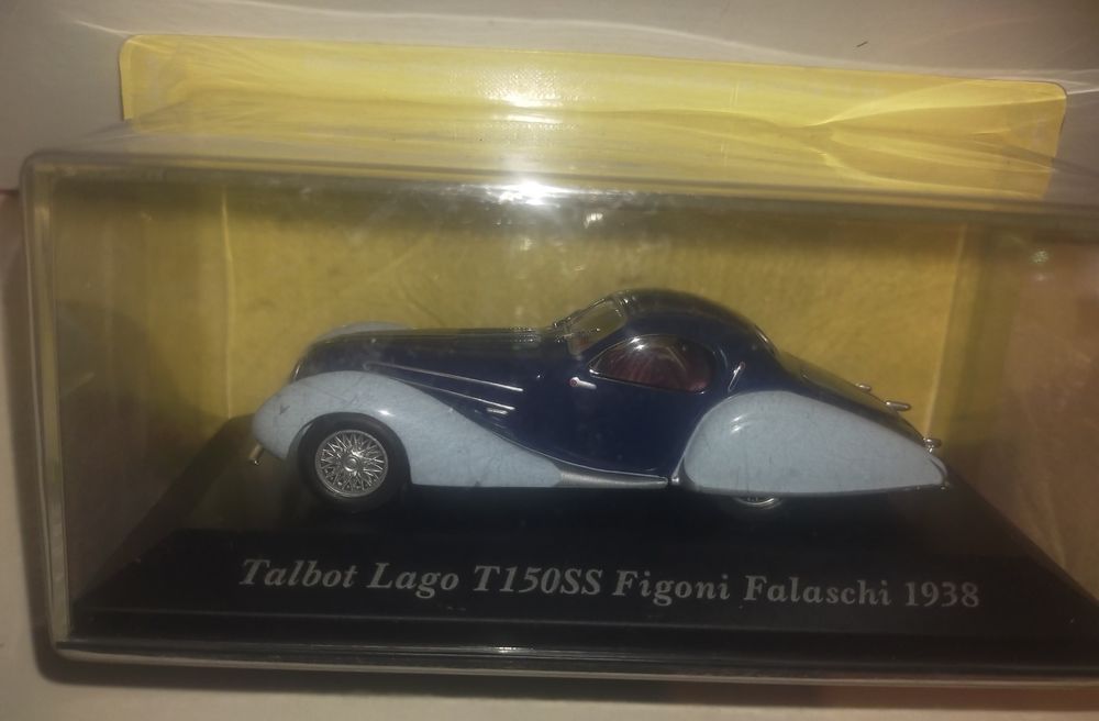 Talbot Lago T150SS de 1938 au 1/43e
