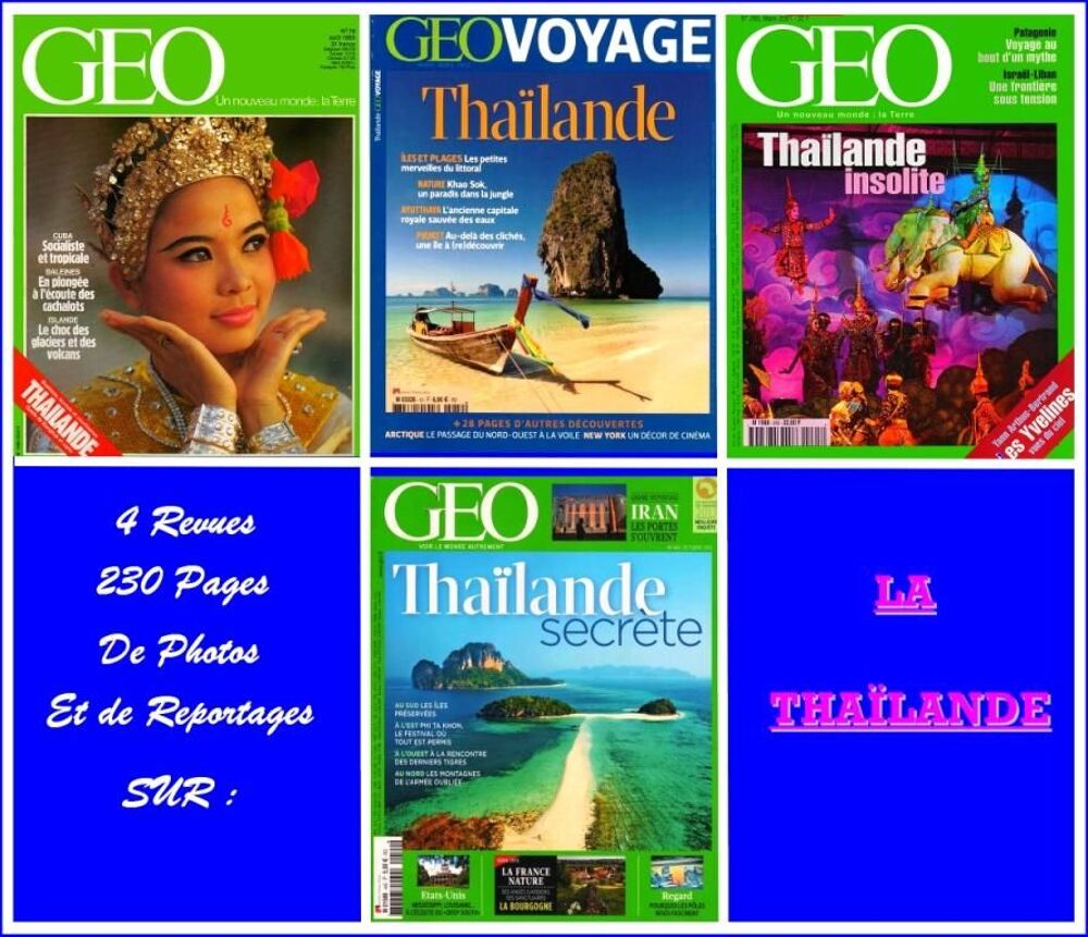 THA&Iuml;LANDE - voyage - BANGKOK / prixportcompris Livres et BD