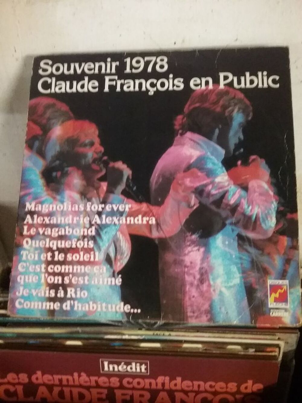 Vinyles de 45 et 33 tours de Cloclo CD et vinyles