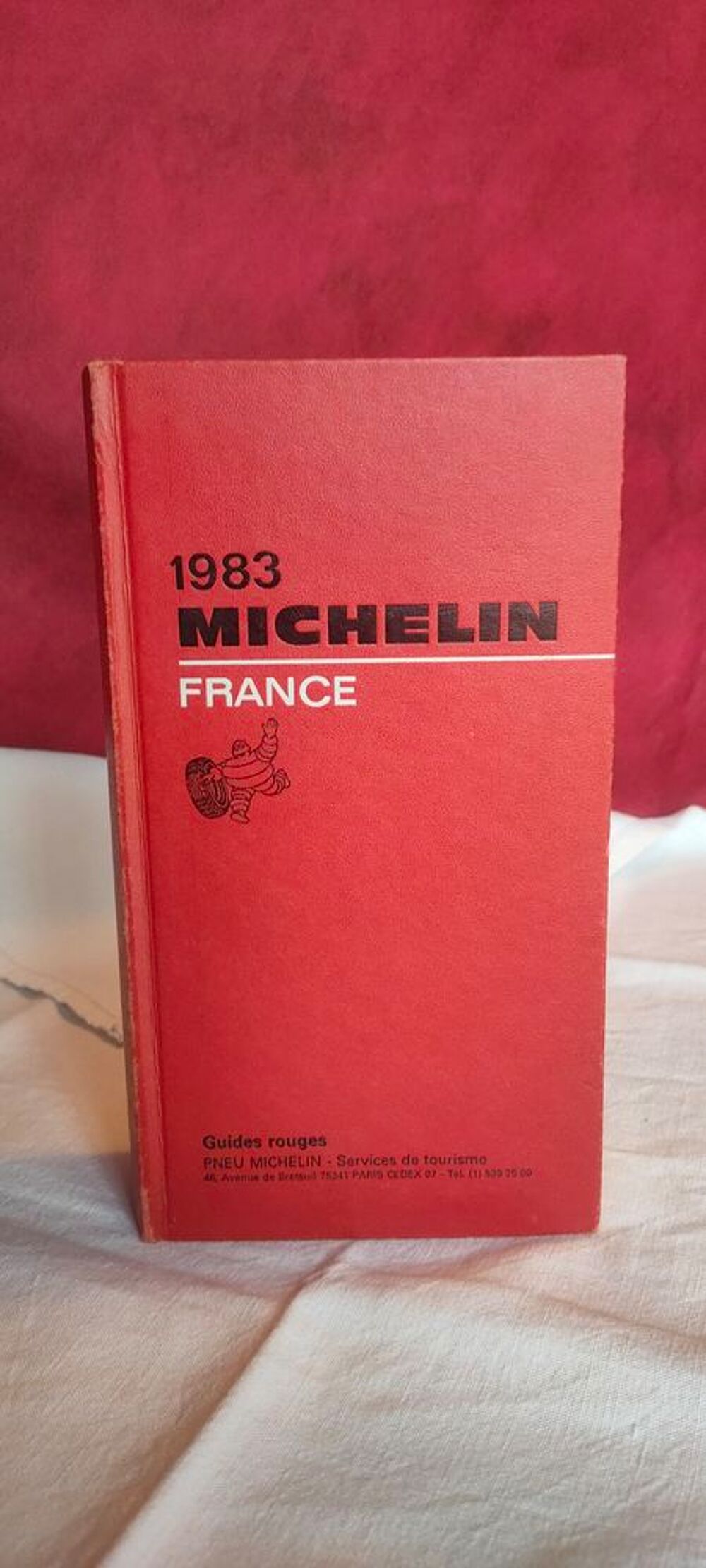 Guide michelin ann&eacute;e 1983 