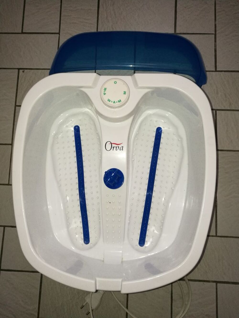 Bac Thalasso bain de pieds relaxant Electroménager