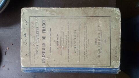 Livre scolaire ancien, Histoire De France, 1882 0 Battrans (70)