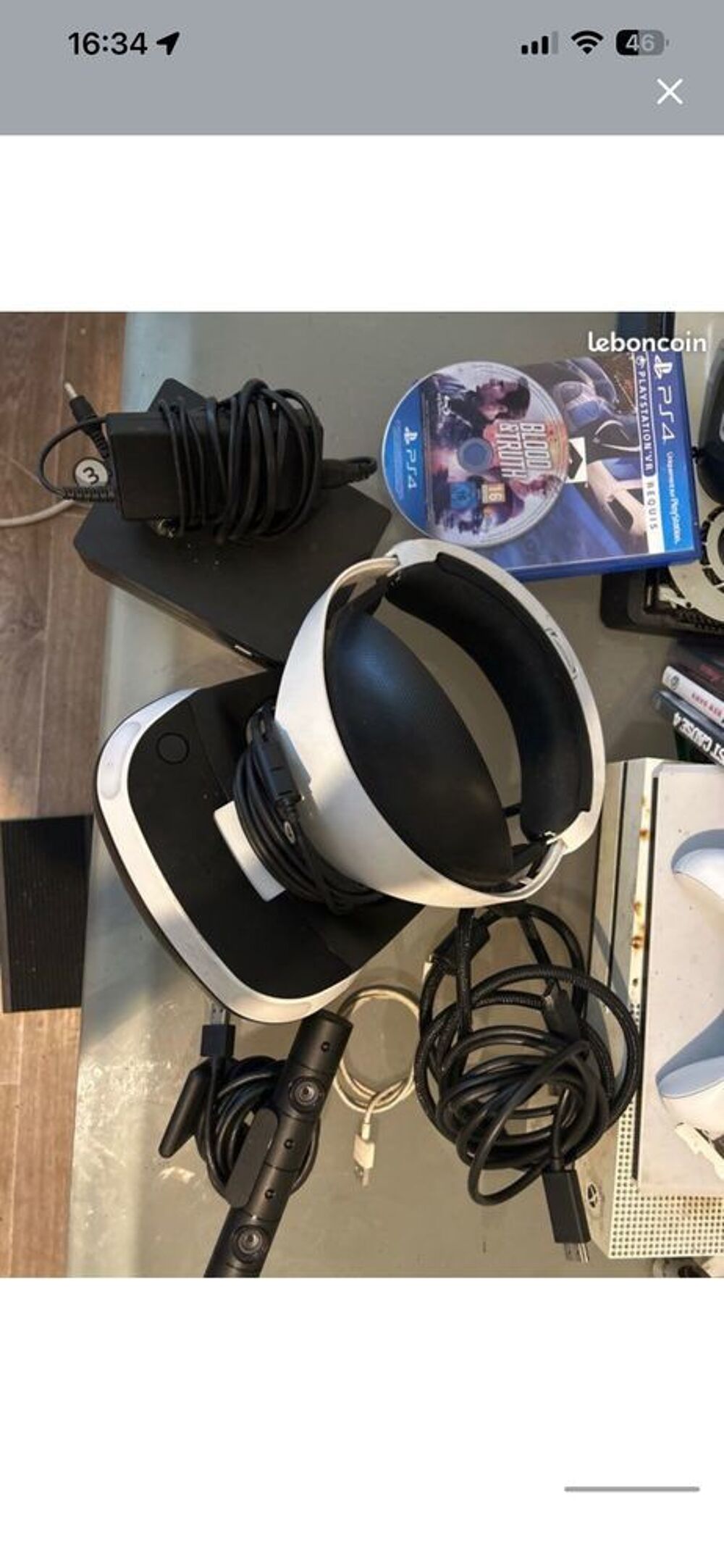 casque virtuel PSVR1(PS4-PS5) Consoles et jeux vidéos