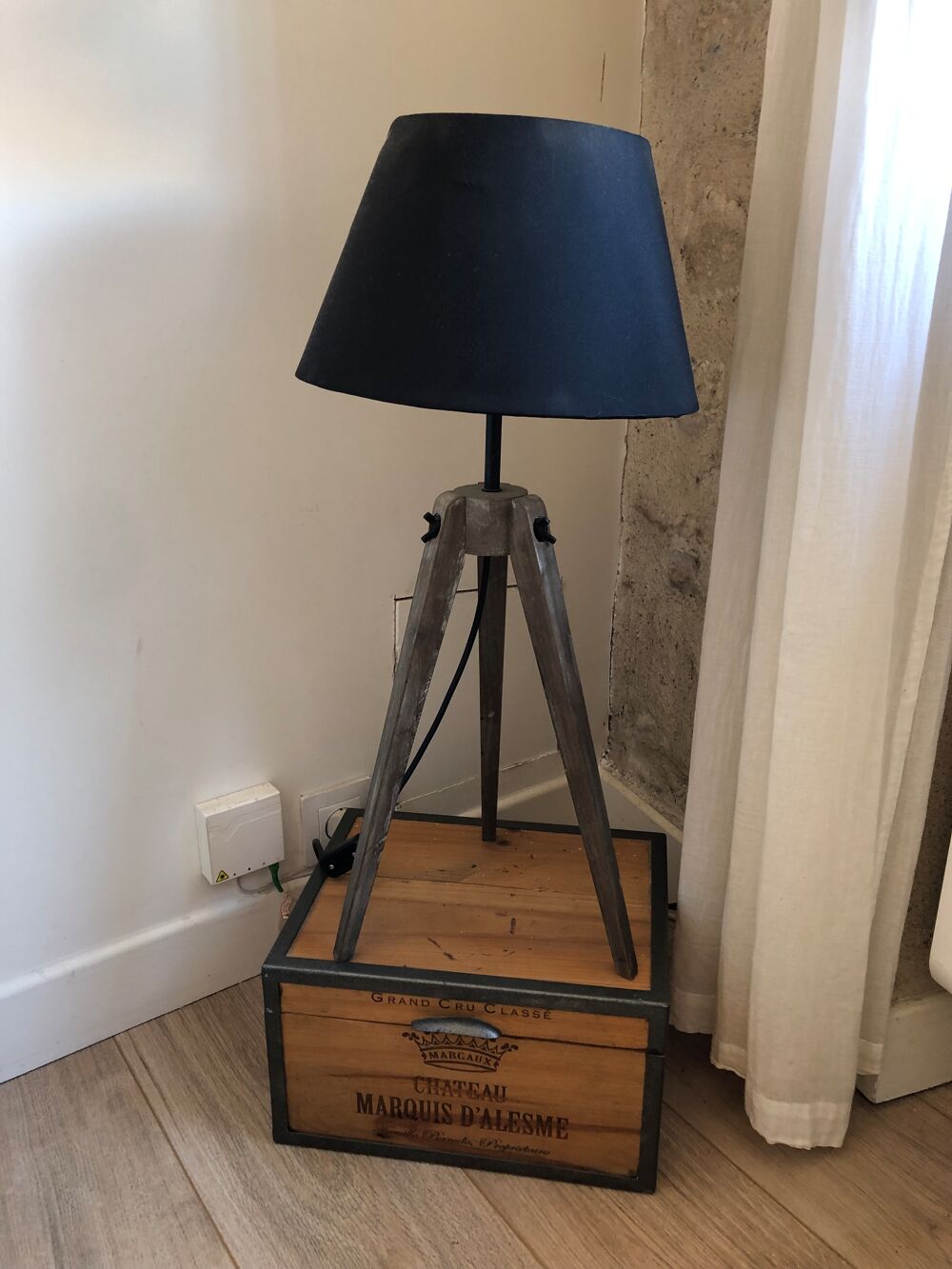 Lampe type indus Décoration
