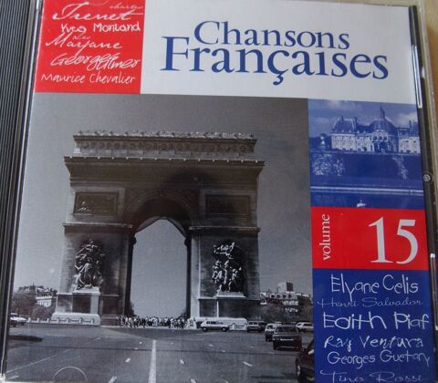 CD CHANSONS FRANCAISES  Vol 15 6 Lille (59)