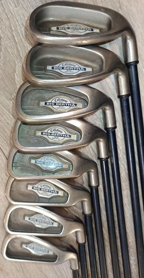 Série de Fers de Golf Complète Callaway Big Bertha X-12 Mantes-la-Jolie (78)