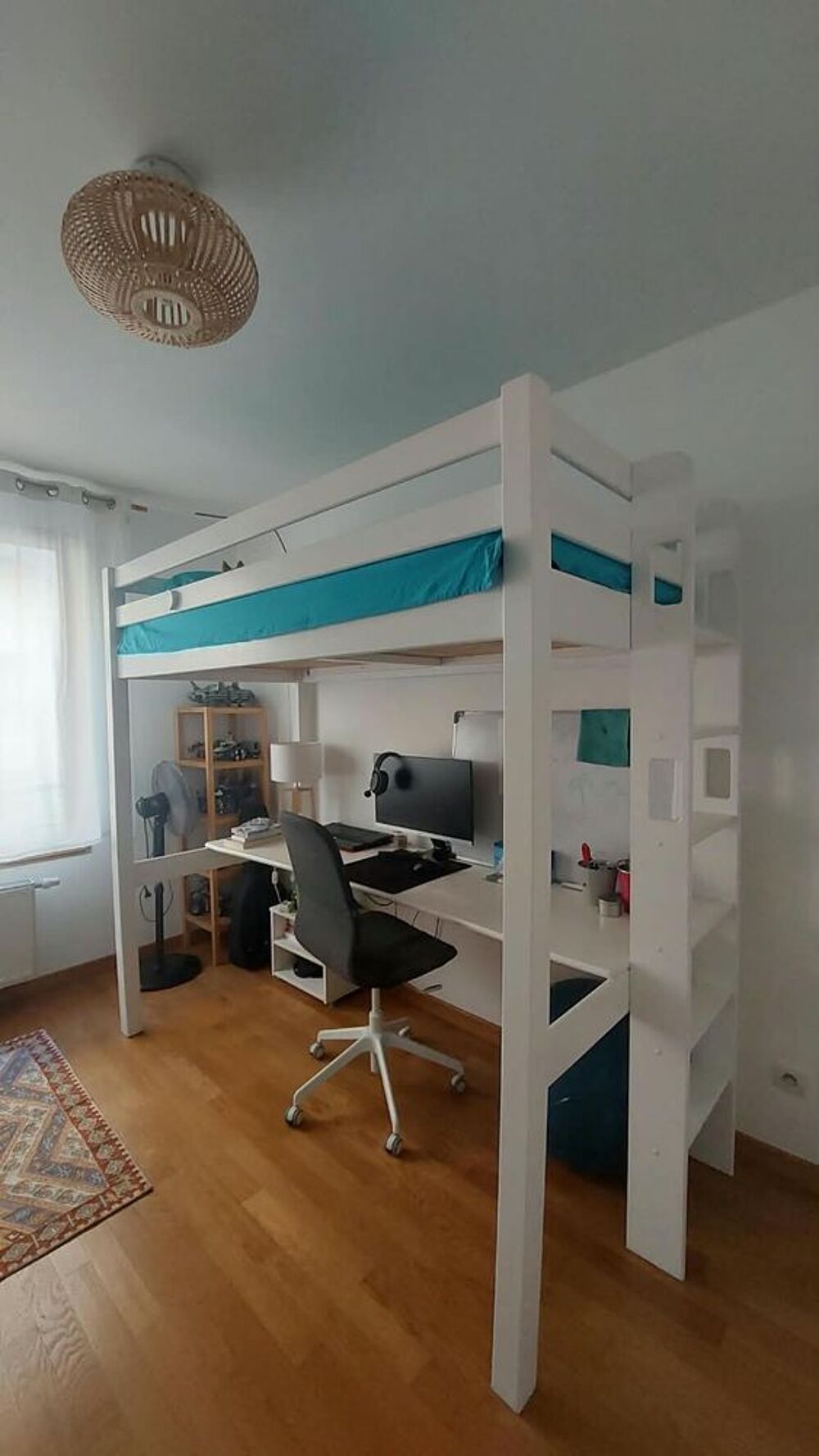 Lit mezzanine ado + bureau Meubles