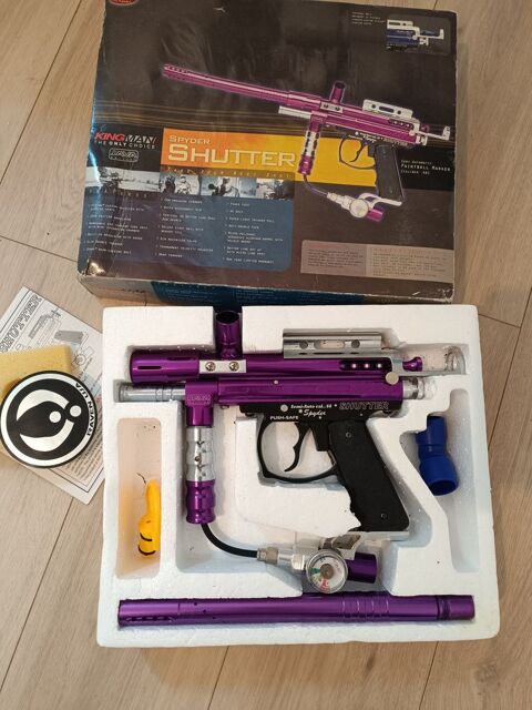 Paintball : lanceur Spyder Shutter Vichy (03)