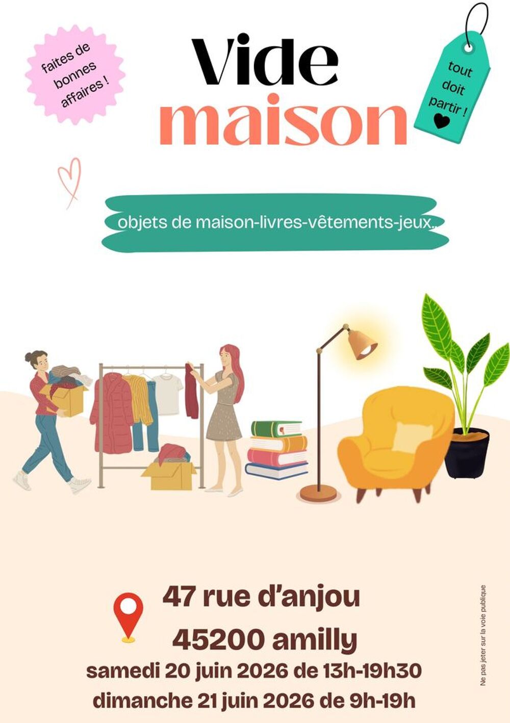 Vide maison Vide jardin