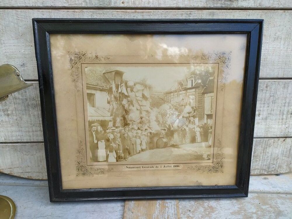Photographie Nonancourt Cavalcade 5 Juillet 1896 Normandie 