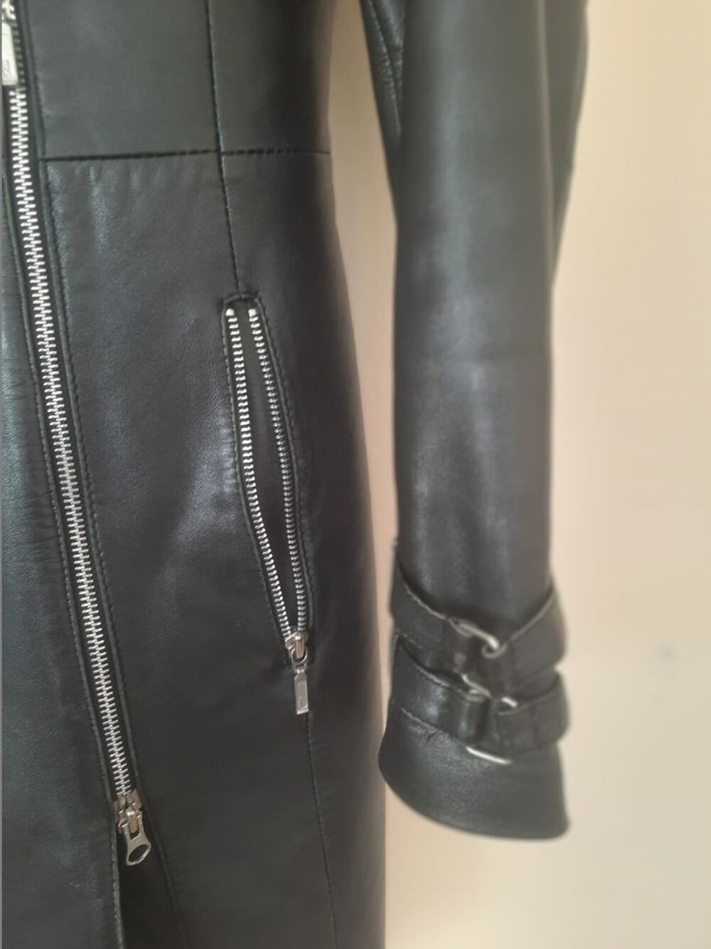 manteau cuir d'agneau Vêtements