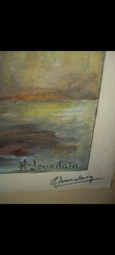 Aquarelle Henri JOURDAIN 60 Longvic (21)