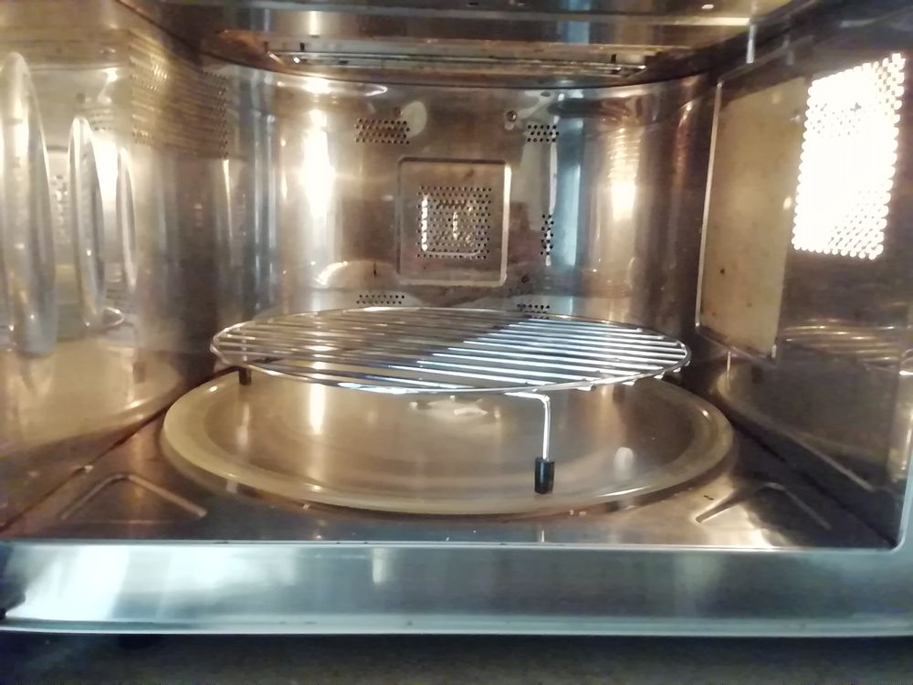 Grilles neuves inox pour micro-ondes LG Wavedom Electroménager