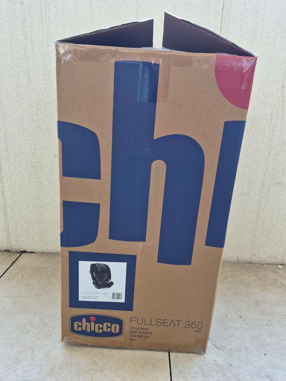 Si&egrave;ge-auto Chicco FullSeat 360 i-Size sans base (61-150 cm) Pu�riculture