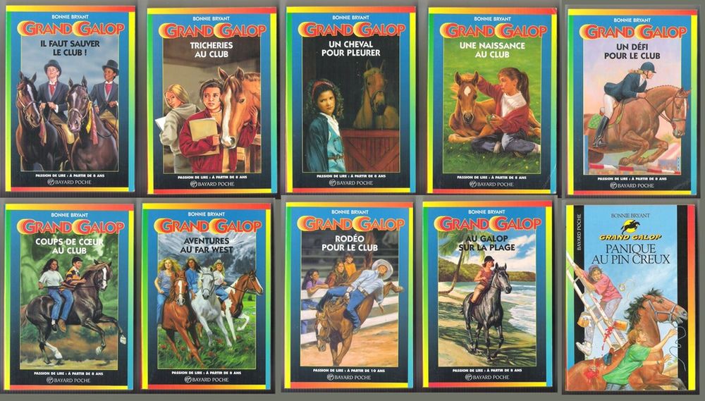 Livres de la s&eacute;rie Grand Galop Livres et BD
