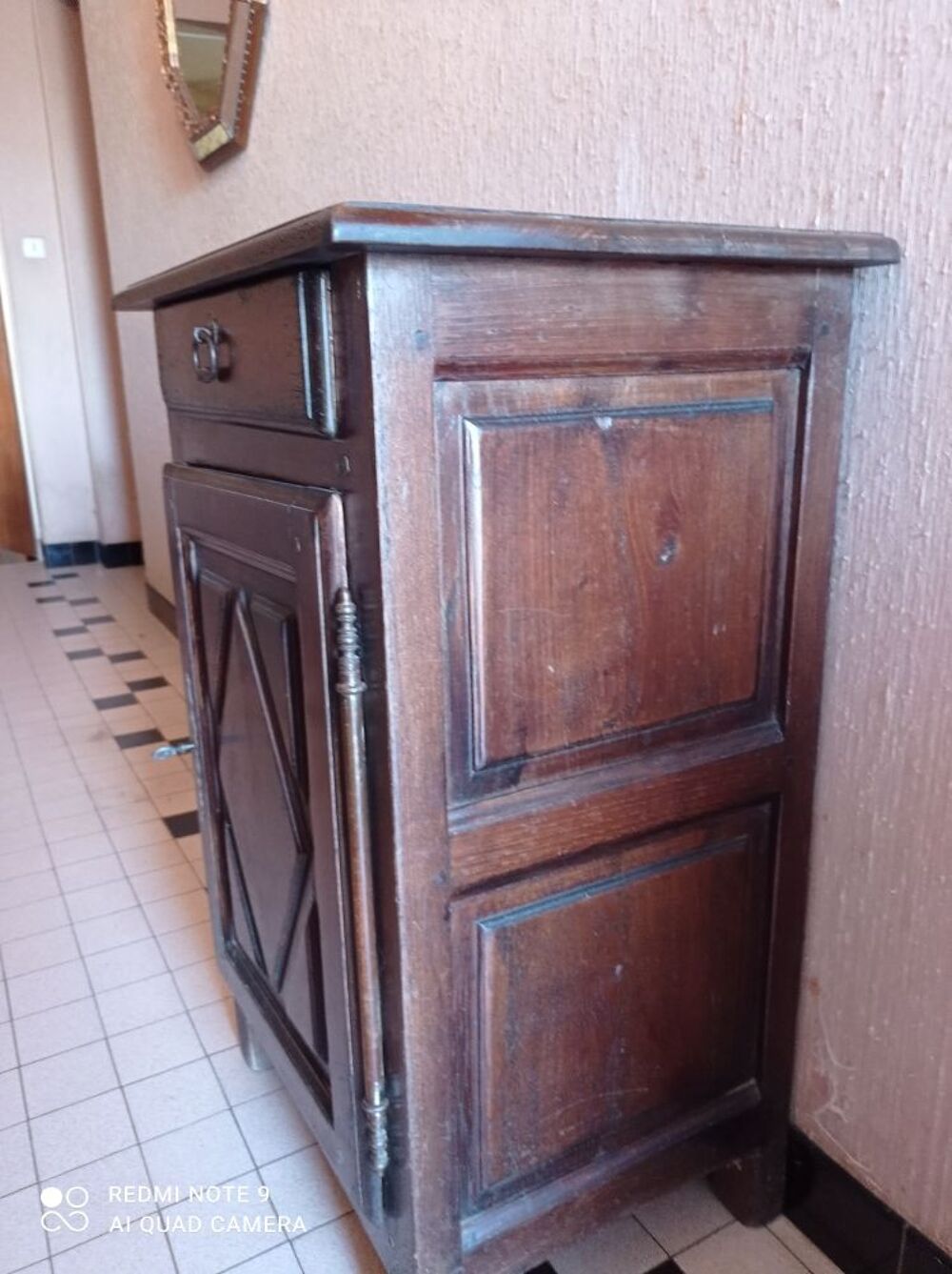 CONFITURIER ANCIEN STYLE Louis XIII bois massif Meubles