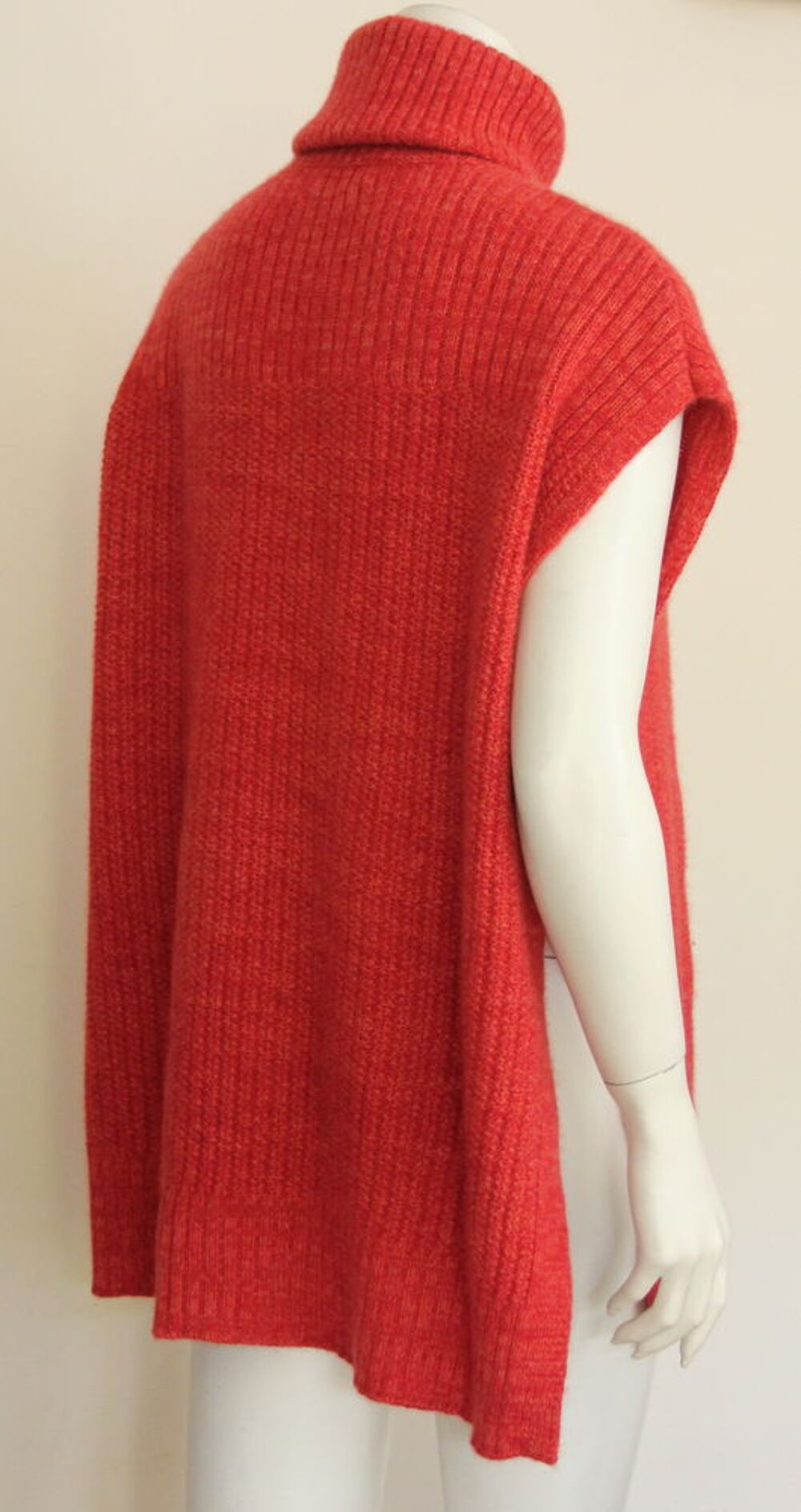 Pull cachemire brique KUJTEN T.M (38/40) Vêtements