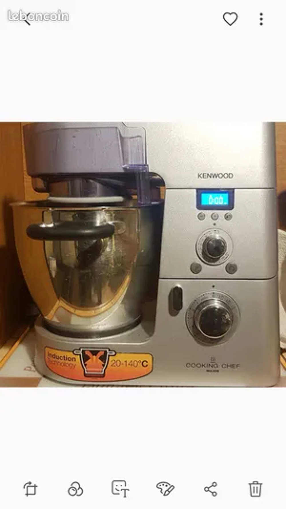 Cooking chef Major + accessoires + livres de cuisine Electroménager