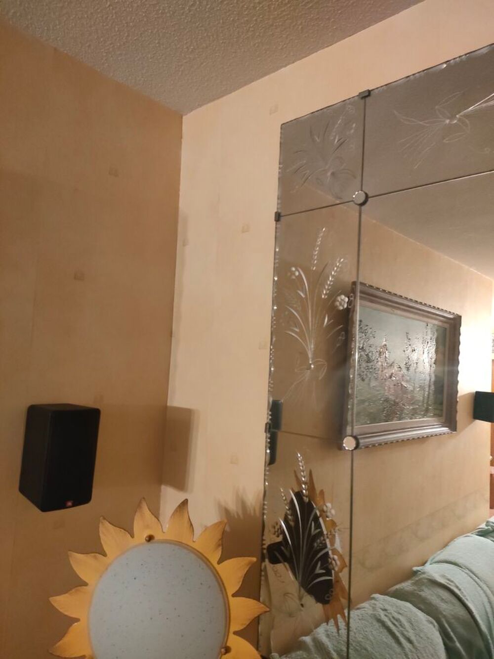 Miroir vintage grande dimension Décoration