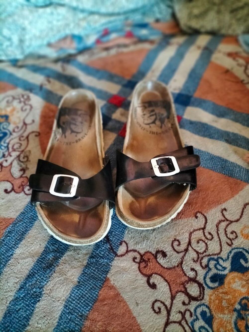 Sandales cuir diesel pointure 39 tr&egrave;s bon &eacute;tat Chaussures