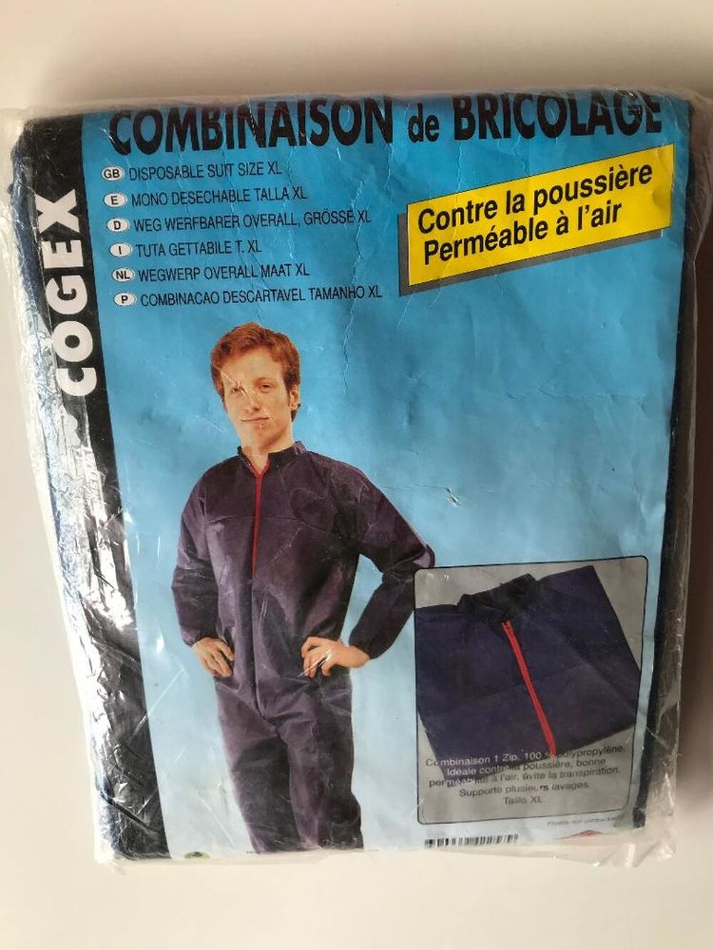 combinaison jetable Cogex Bricolage