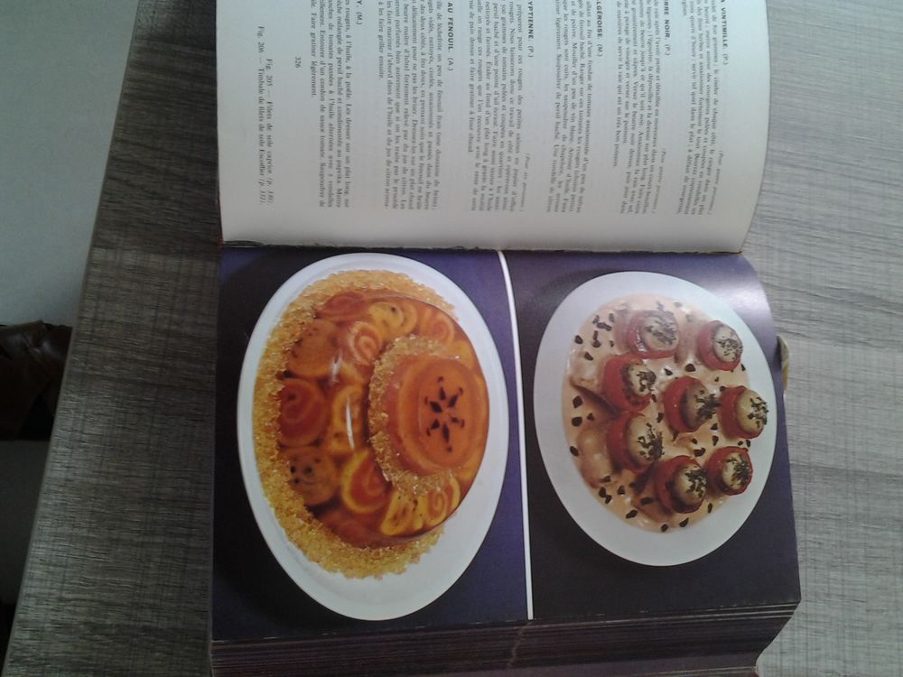 livre de cuisine ancien 