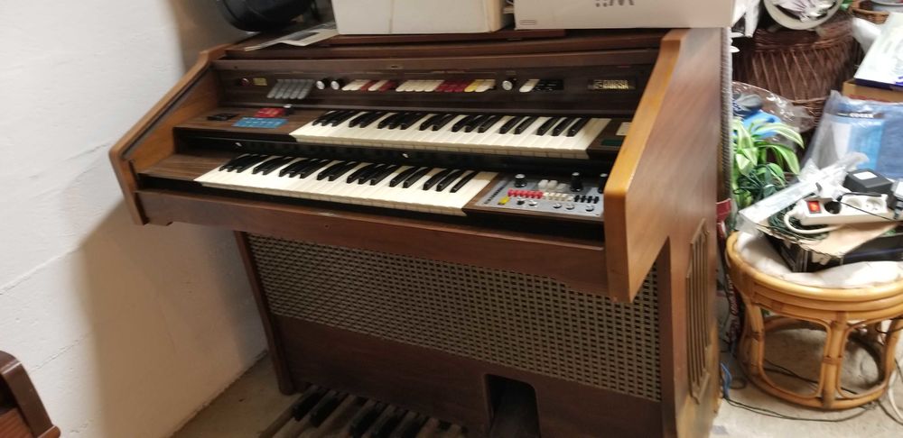 Orgue de Farfisa. Instruments de musique
