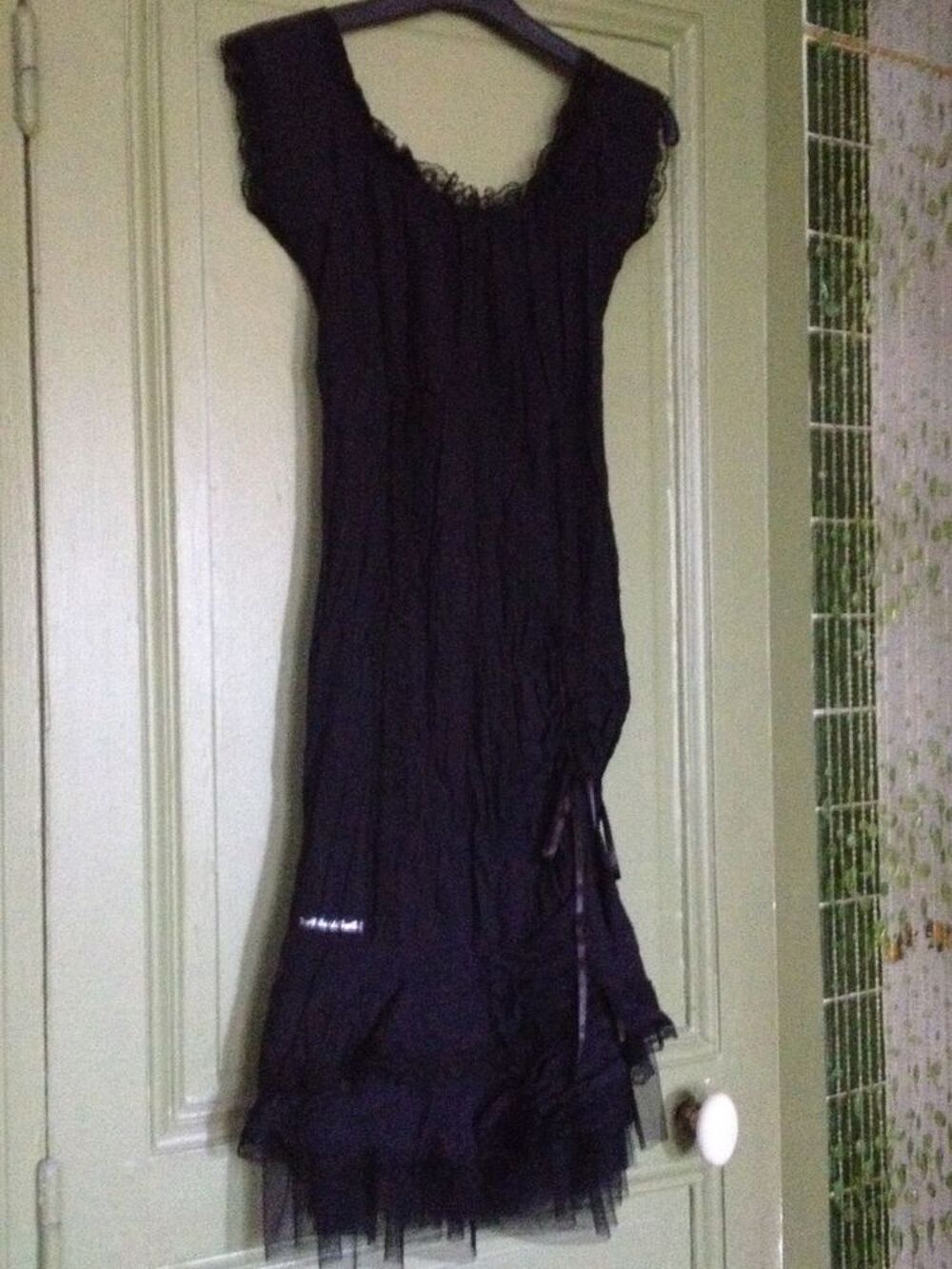 Robe noire Les Filles &agrave; la Vanille Vêtements