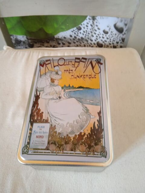 Boite en fer
La dunkerquoise  Malo les bains 
Neuve 10 Talange (57)