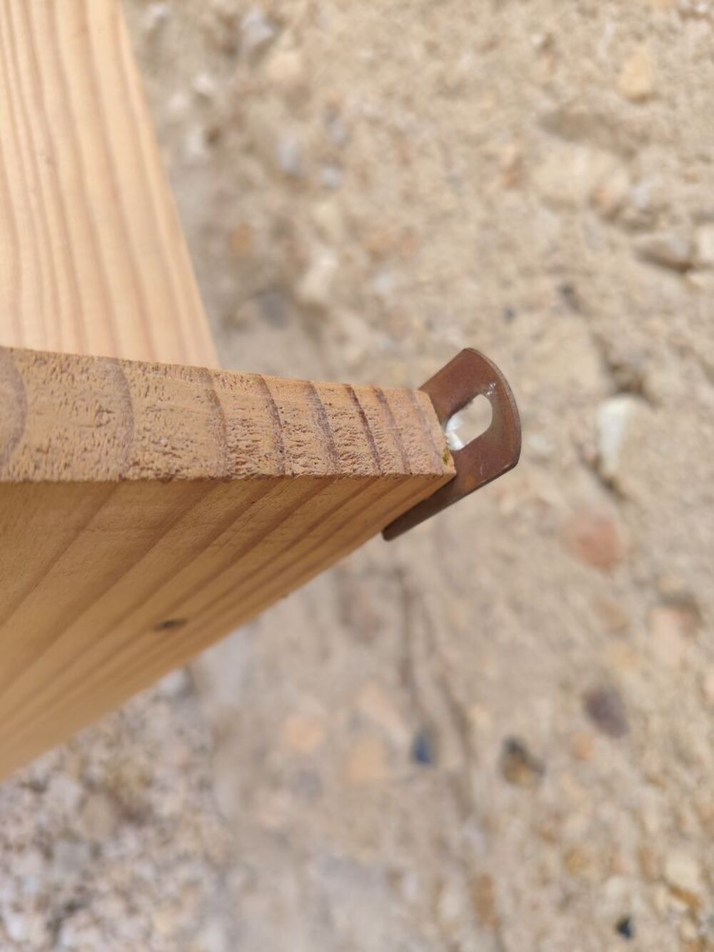 &Eacute;tag&egrave;re murale en pin massif 3 &eacute;tages Meubles