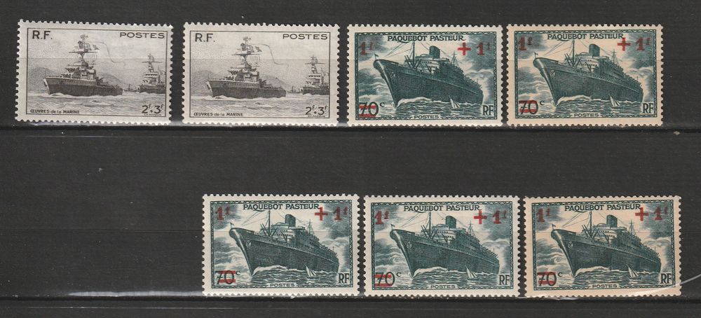 TIMBRES NEUFS** ANNEES 1941-46
