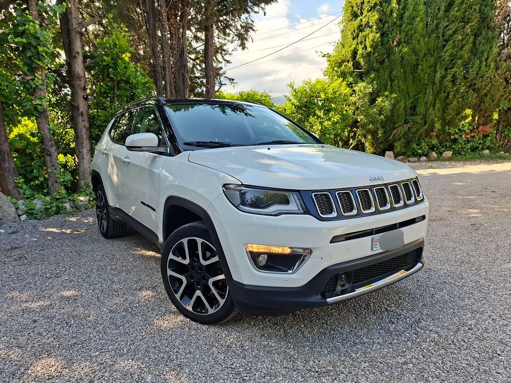 Compass Jeep compass 1.4l multiair 170cv 4x4 limited pack bva 2018 occasion 06150 Cannes La Bocca
