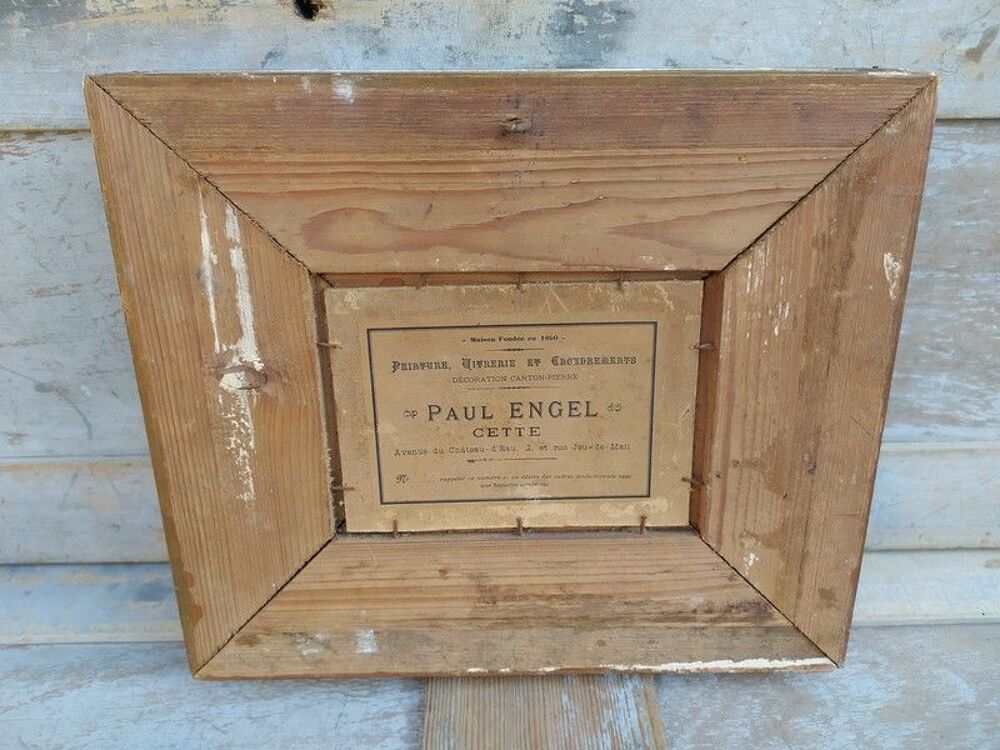 PAUL ENGEL Tableau C&ocirc;te Rocheuse Pegli Italie XIX&egrave;me 
