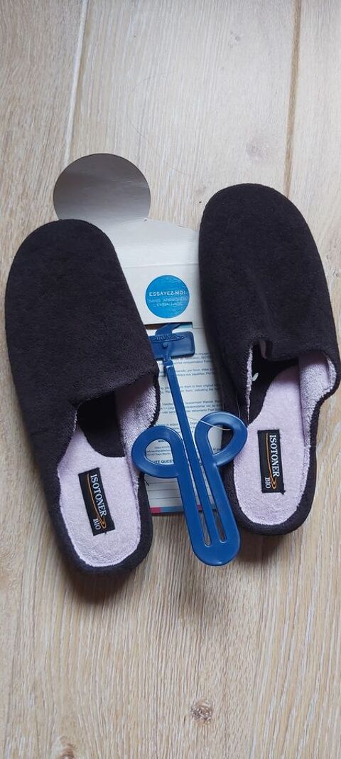 Chaussons Femmes Isotoner Bio Neufs 40 15 Gaillon (27)