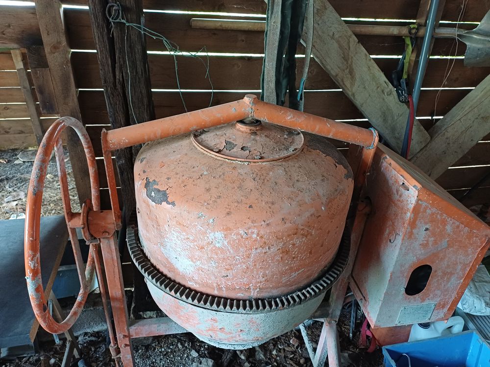 B&eacute;tonni&egrave;re thermique Bricolage