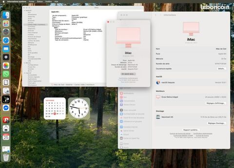 Imac 2023 - Puce M3 - �cran 24  -  24 Go RAM 1650 Lyon 7 (69)